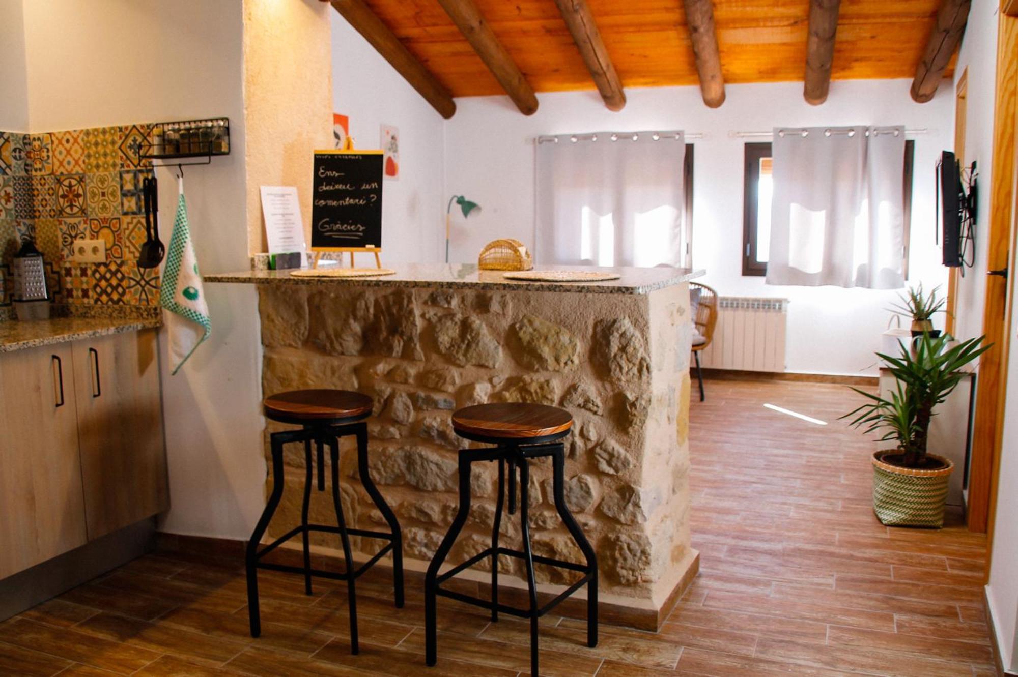 La Casa Del Castell Villa Horta de Sant Joan Kültér fotó