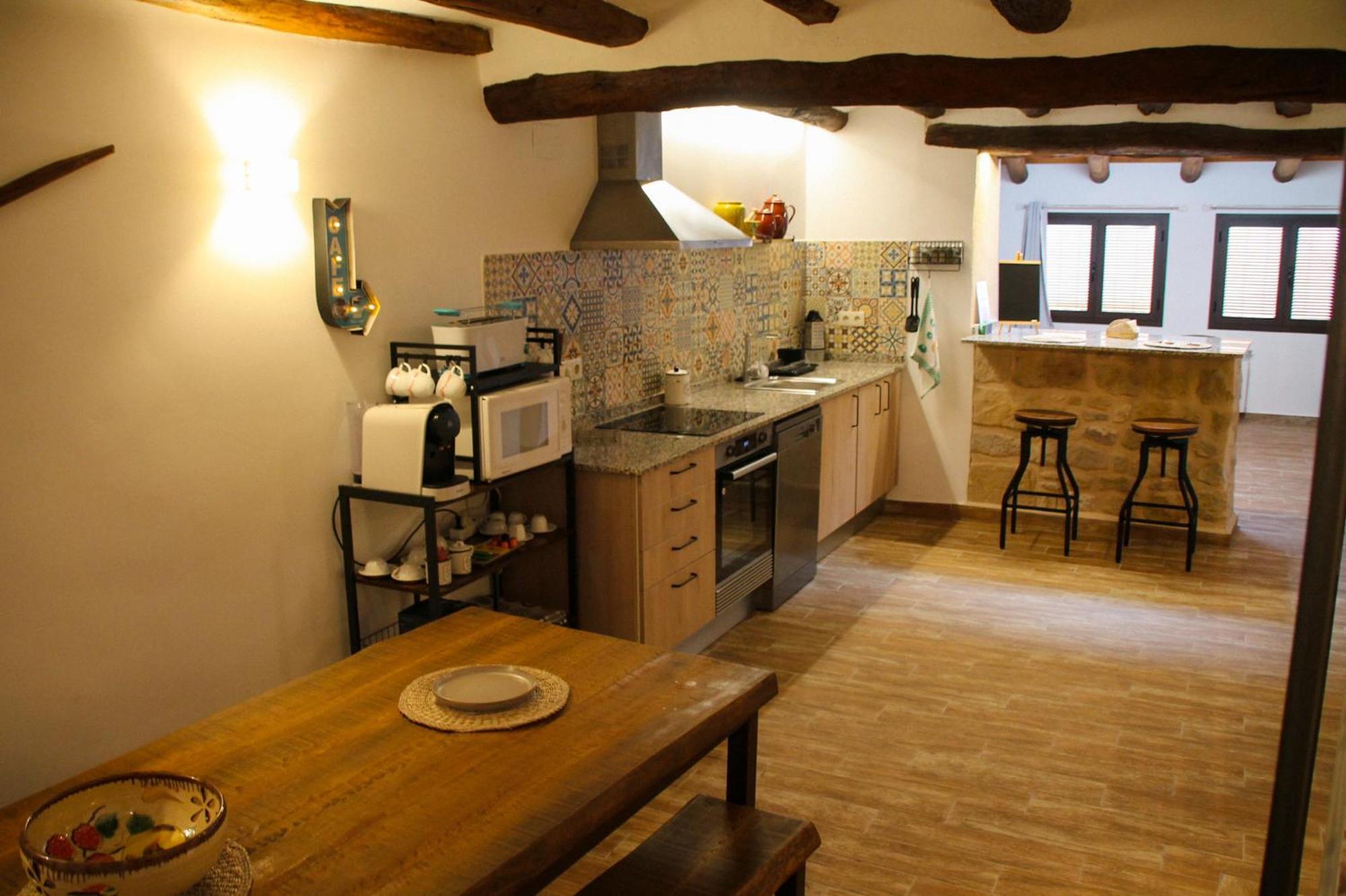 La Casa Del Castell Villa Horta de Sant Joan Kültér fotó
