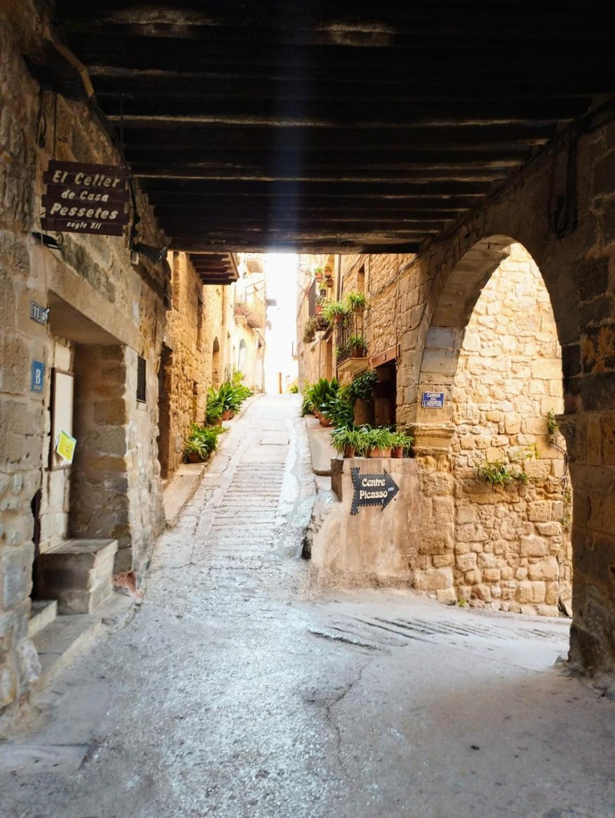 La Casa Del Castell Villa Horta de Sant Joan Kültér fotó